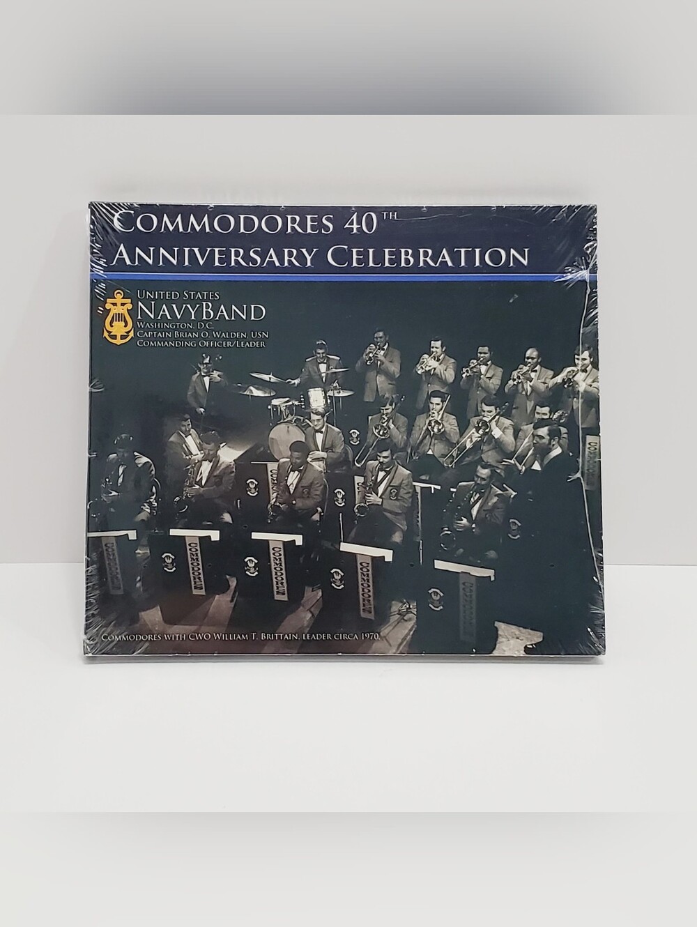 Commodores 40th Anniversary Celebration US Navy Band CD NEW & UNOPENED